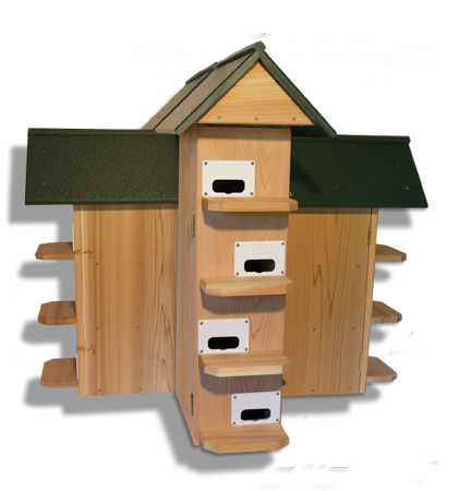 Troyer T-14 Cedar Purple Martin House (Made in USA)